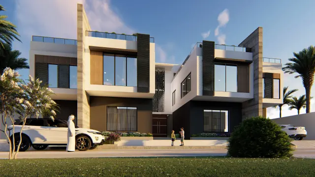 Exterior architectural render, number 23