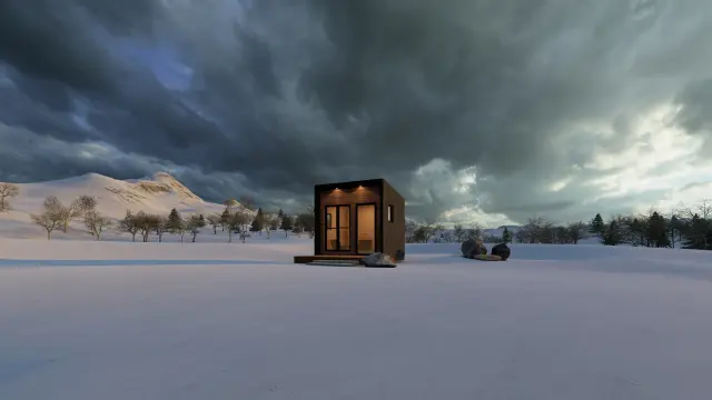 Exterior architectural render, number 28
