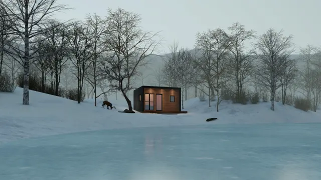 Exterior architectural render, number 29