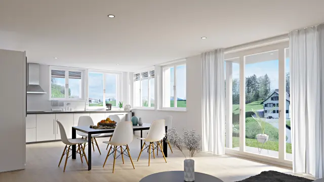 Interior architectural render, number 6