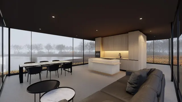 Interior architectural render, number 10